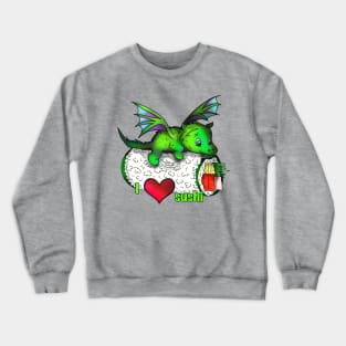 animal sushi dragon roll Crewneck Sweatshirt